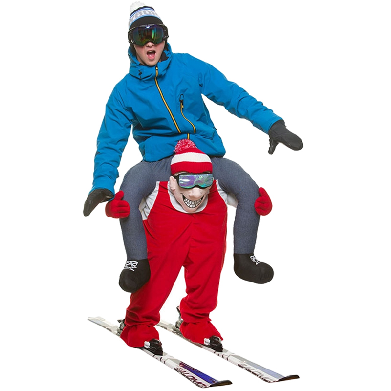 Shoulder Carry Me Piggy Back Ride On Fancy Dress Adult Party Costume