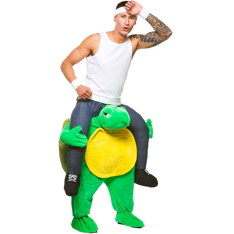 Shoulder Carry Me Piggy Back Ride On Fancy Dress Adult Party Costume