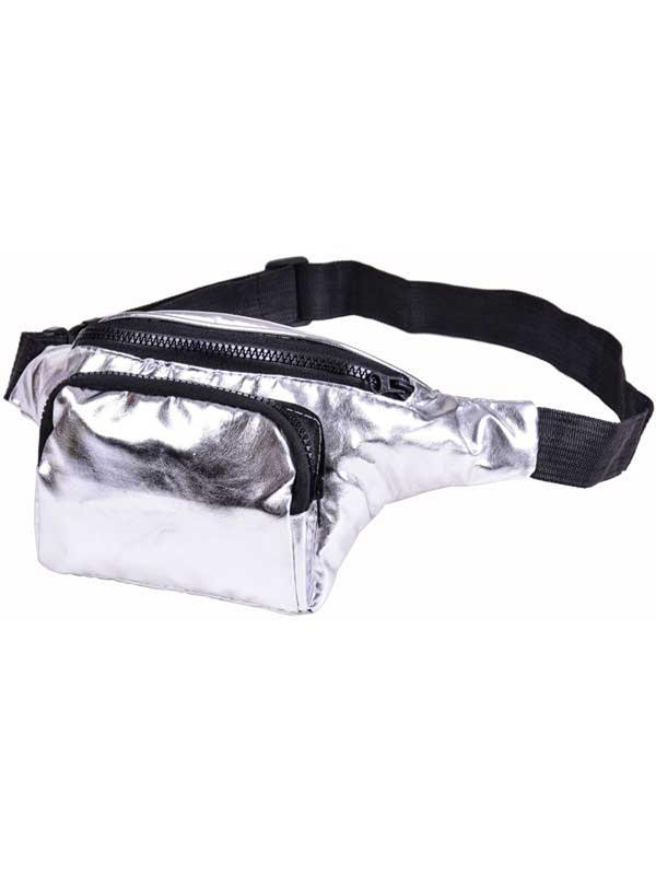 Adult Bum Bag - Silver