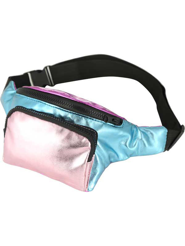 Adult Bum Bag - Pink & Turquoise