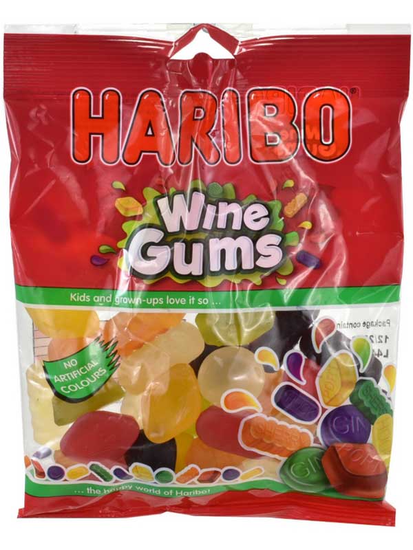 Large Bag Wine Gums Haribo All Sweets Plymouth Fancy Dress
