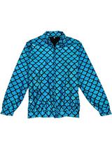 Adult Scale Turquoise Hollographic Jacket