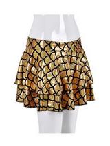 Adult Ladies Skirt - Scale Gold