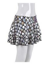 Adult Ladies Skirt - Scale Silver