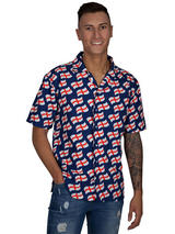 Adult Mens Hawaii Style England Shirt