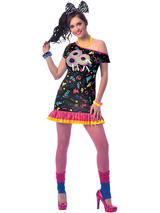 Adult Ladies 80s Diva Girl Costume