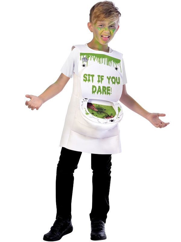 Costume da bagno viscida Ragazzi Bambini Halloween Fancy Dress 8-10 anni 