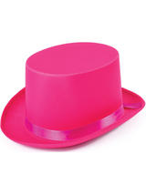 Adult Hot Pink Top Hat