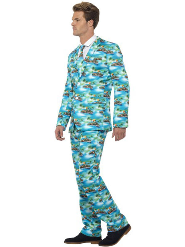 Adult Mens Stand Out Aloha Suit Thumbnail 2