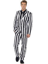 Adult Mens Stand Out Humbug Suit Costume
