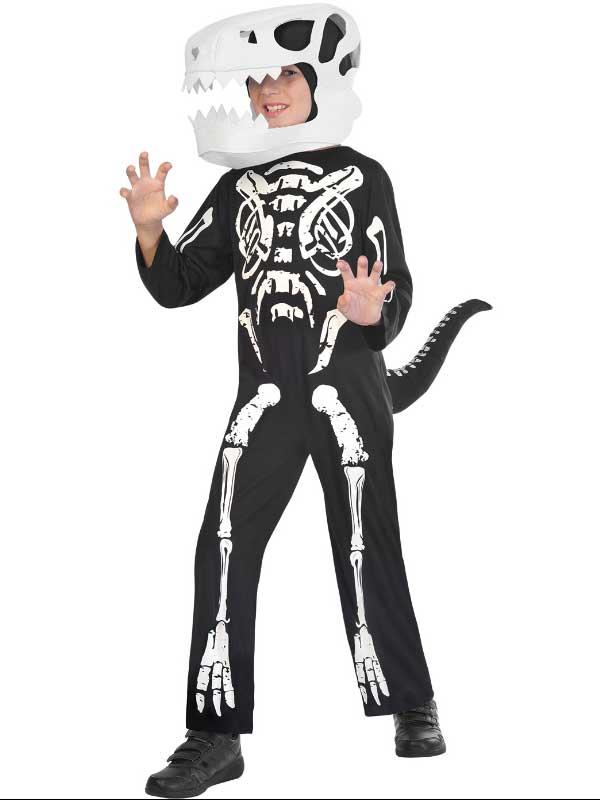Child Skeleton Dinosaur Costume