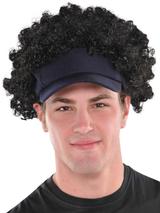 Adult Mens Visor Afro