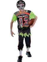 Child Zombie Football Player Costume