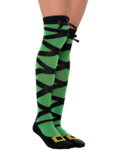 Adult Over The Knee Whimsy Witch Socks