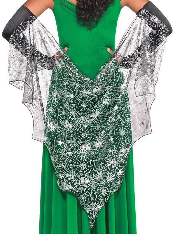 Ladies Cape Witch With Attached Gloves Thumbnail 2