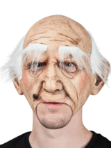 Adult Creepy Old Guy Mask