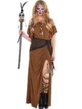 Adult Ladies Witch Doctor Dress