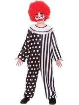Child Boys Kreepy Klown Costume