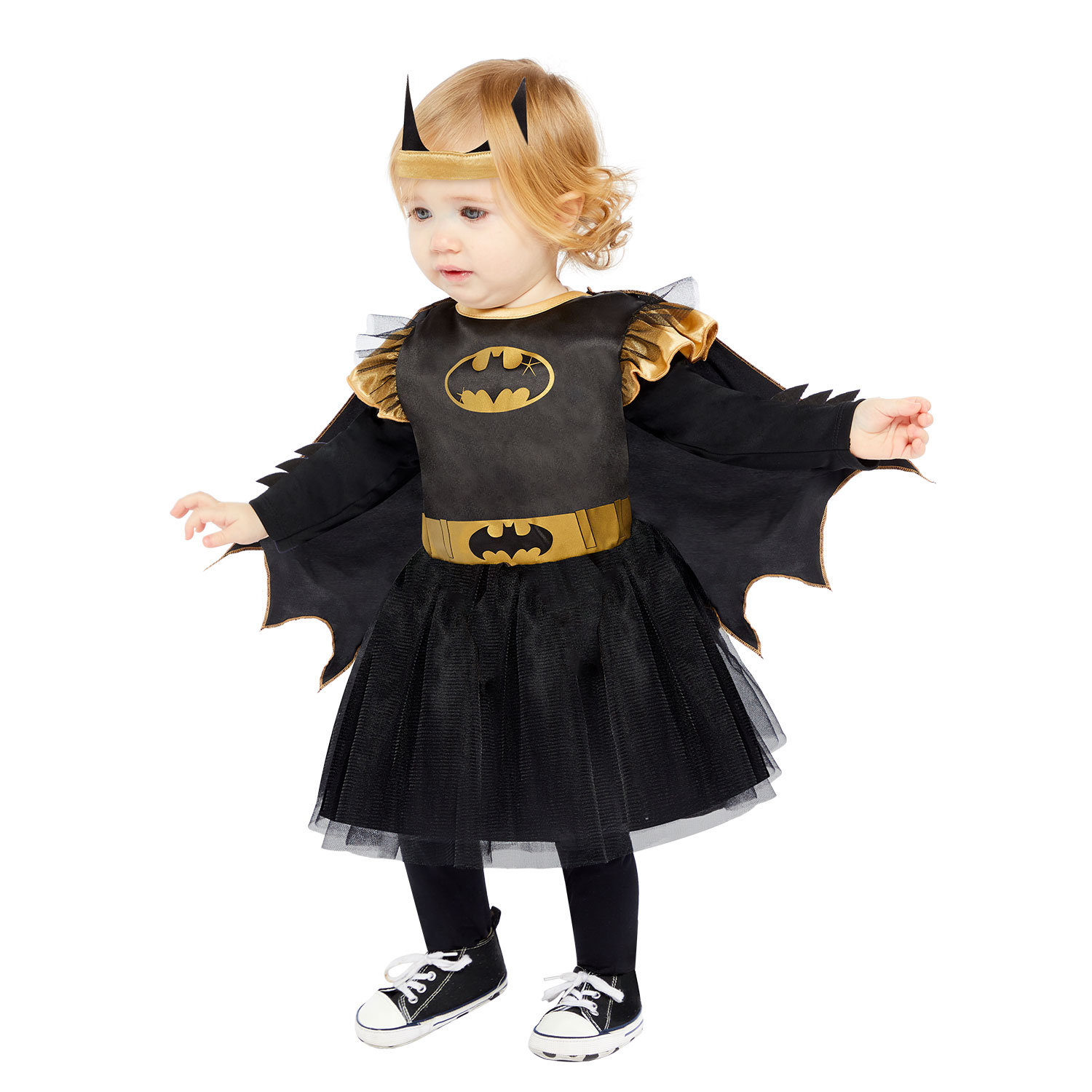 Toddler Batgirl Fancy Dress Costume Halloween Girls Dark Knight Batman