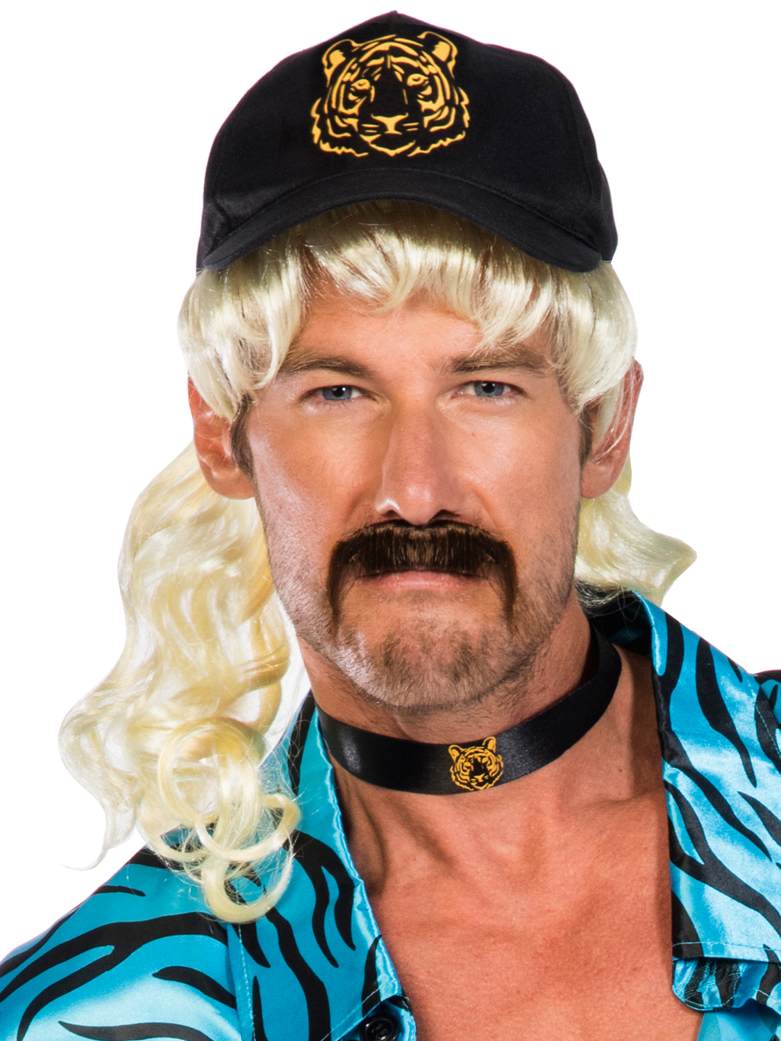 Famous Guy Chef Halloween Costume Set – Glasses, Wig, Beard, Shirt – Size Small