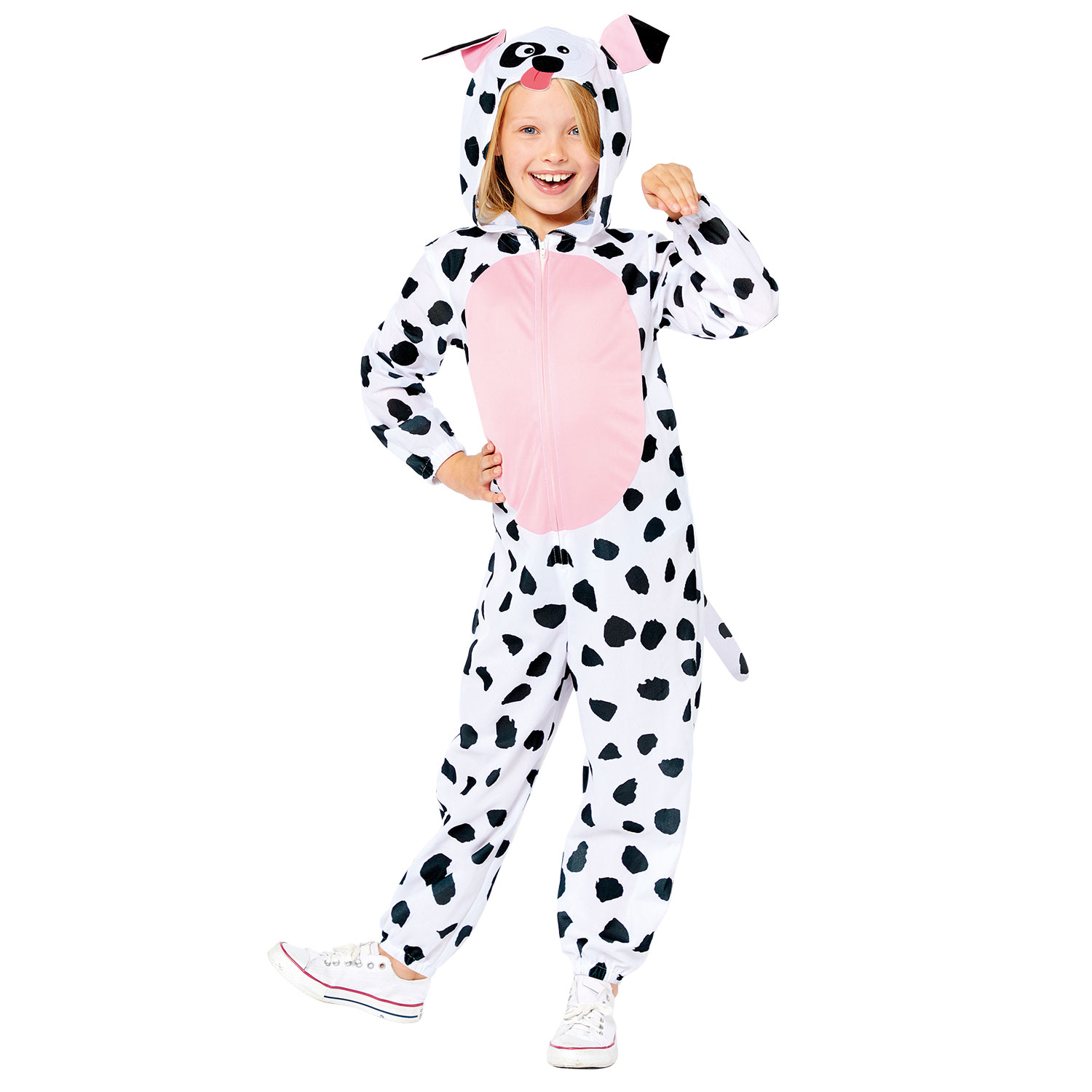 Childs Dalmatian Fancy Dress Dog Costume Animal World Book Day Girls Boys Kids eBay