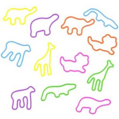 Animal Shaped Rubber Bands | Other Accessories | Plymouth Fancy Dress,  Costumes and Accessories