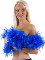 Royal Blue Feather Boa