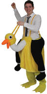 David Brent Crazy Ostrich Costume