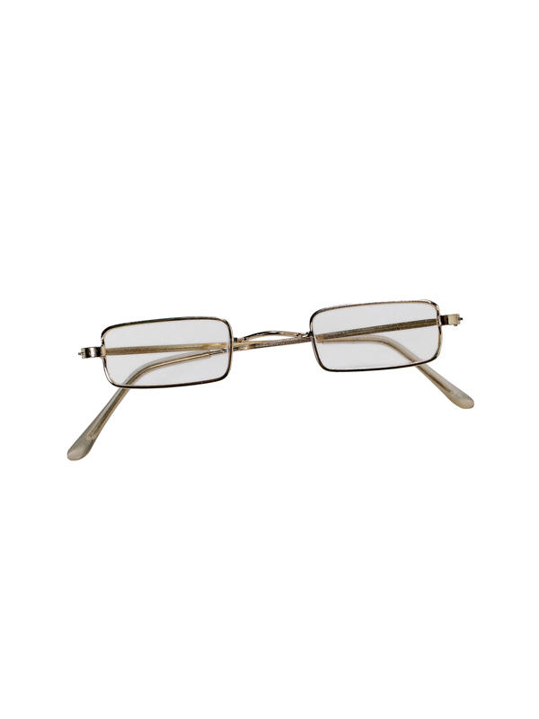 Red Xmas Square Santa Eye Glasses