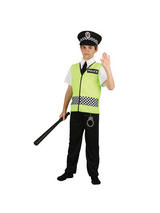 Child Policeman Costume Years