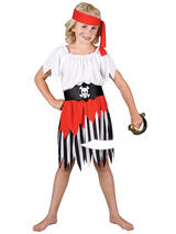 Child High Seas Pirate Girl Costume