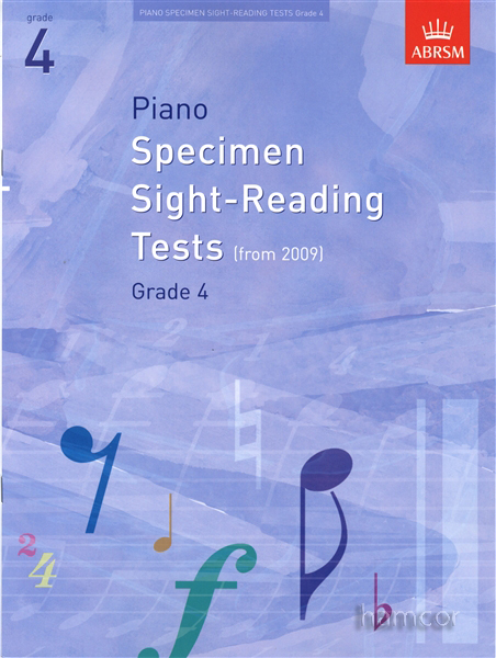 Piano Sight Reading Tests Grade 4 ABRSM Sheet Music NEW