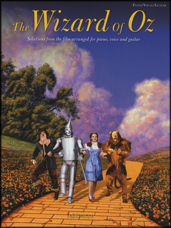 The Wizard of Oz Piano Vocal Guitar PVG Sheet Music Book Over The ...