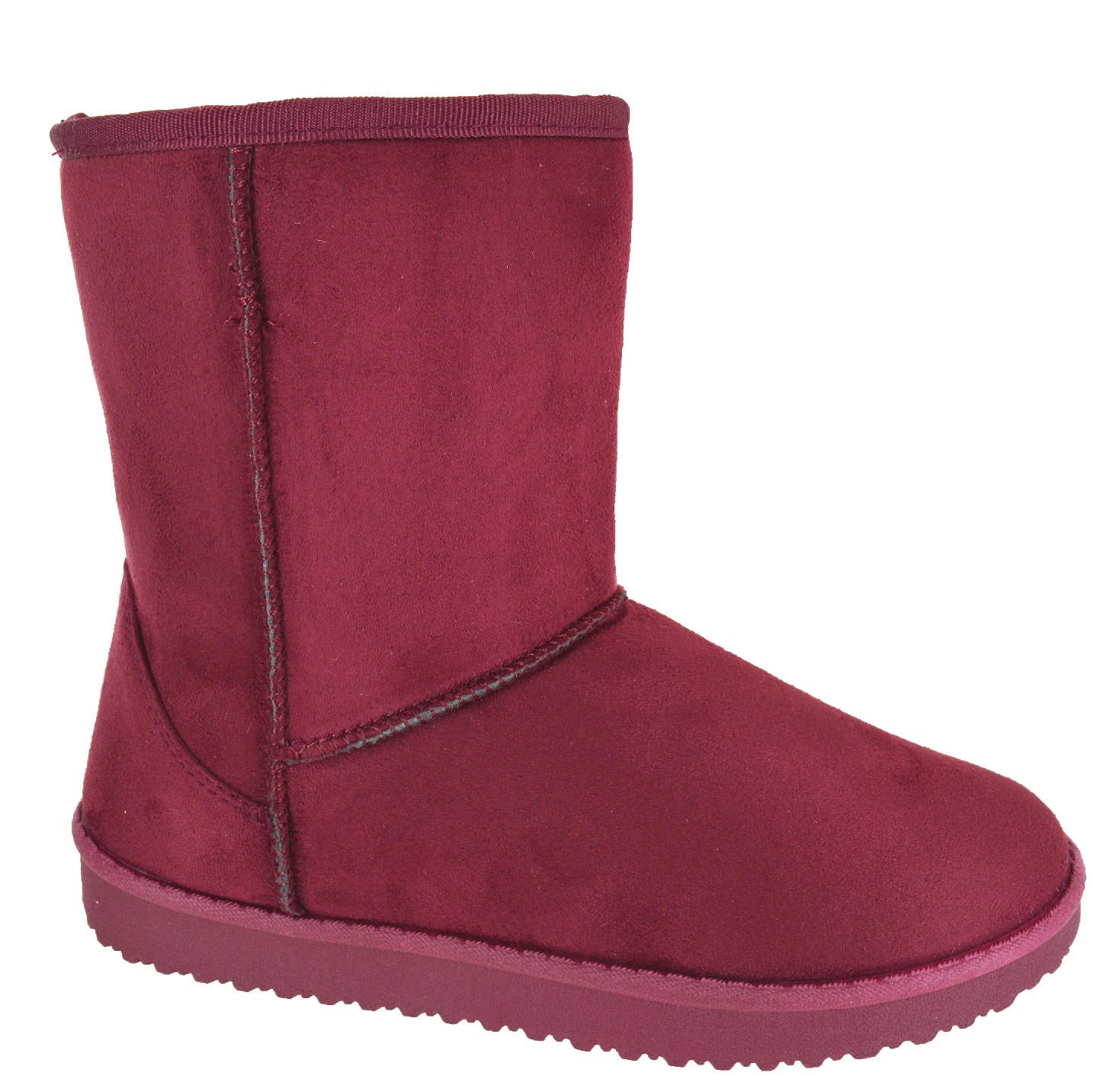 LADIES WOMENS WARM WINTER FAUX FUR LINED HUG SNUGG ANKLE SHOES BOOTS SIZE 3-8 - Picture 23 of 23