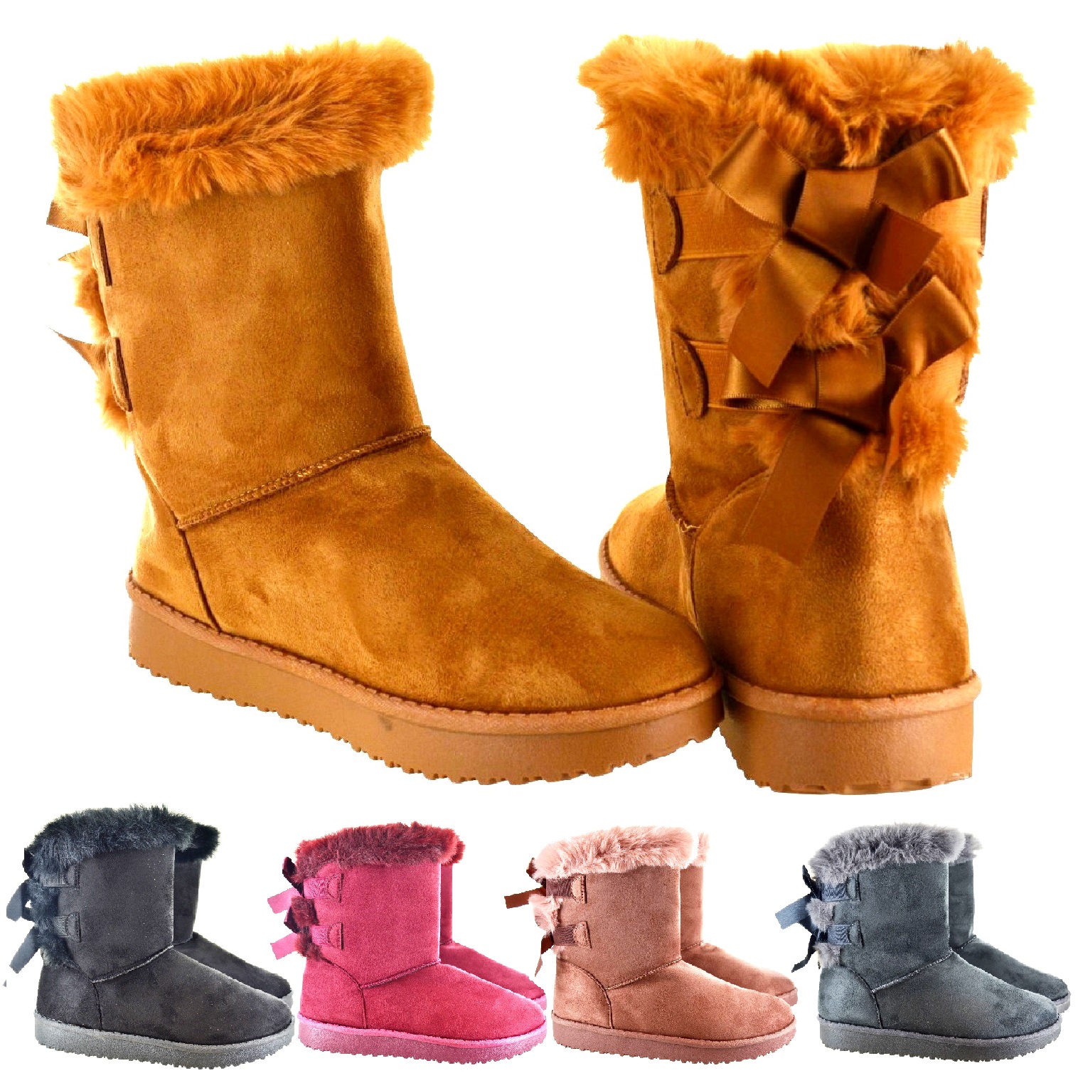 fur lined shoe boots