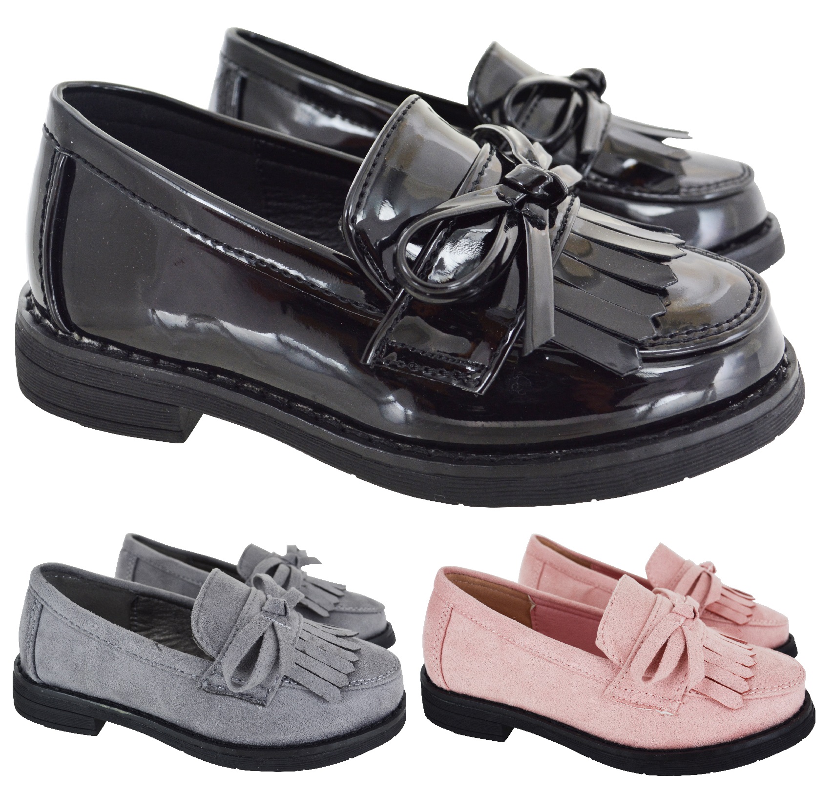 girls tassel loafers