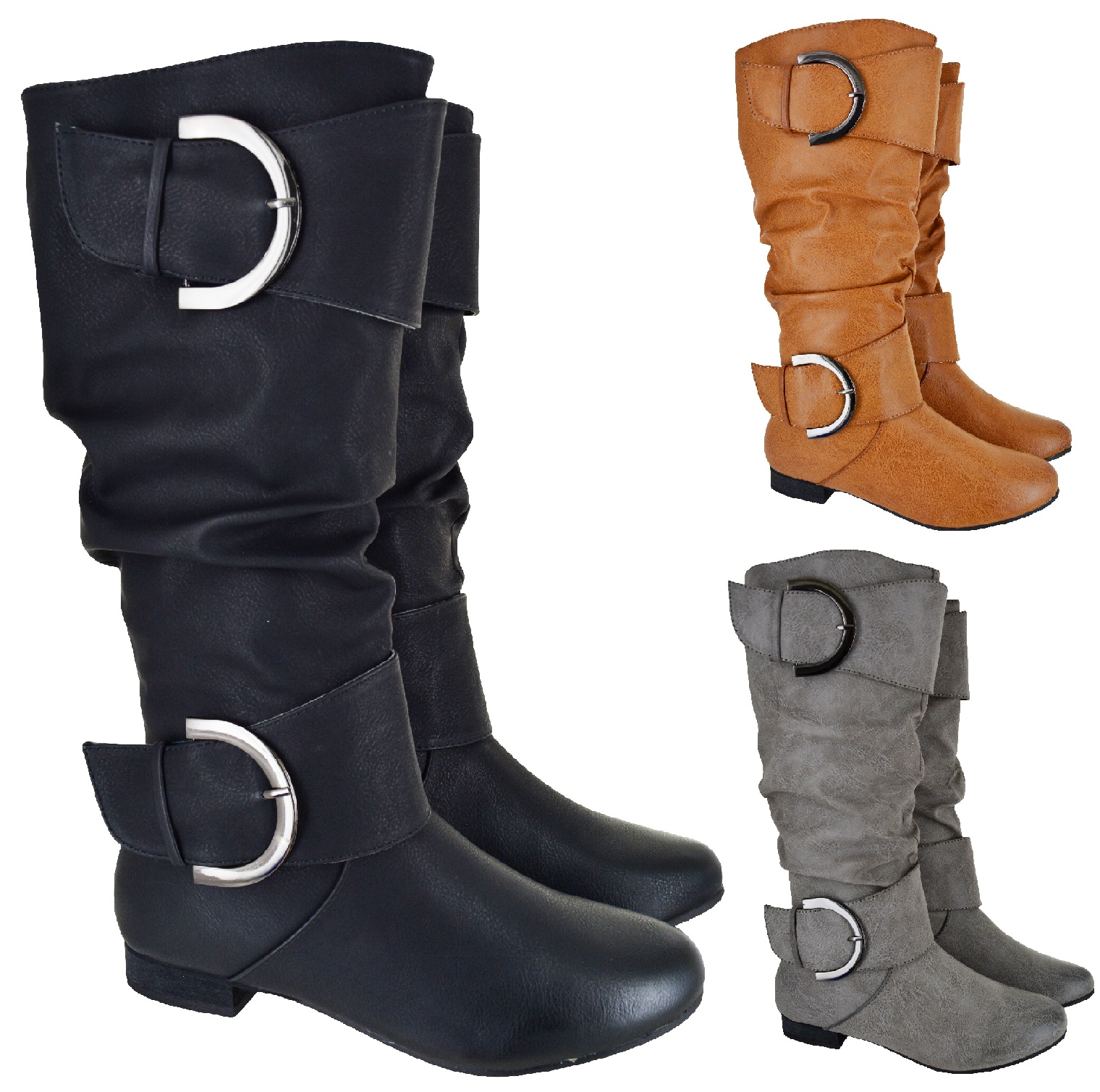 zip up flat boots