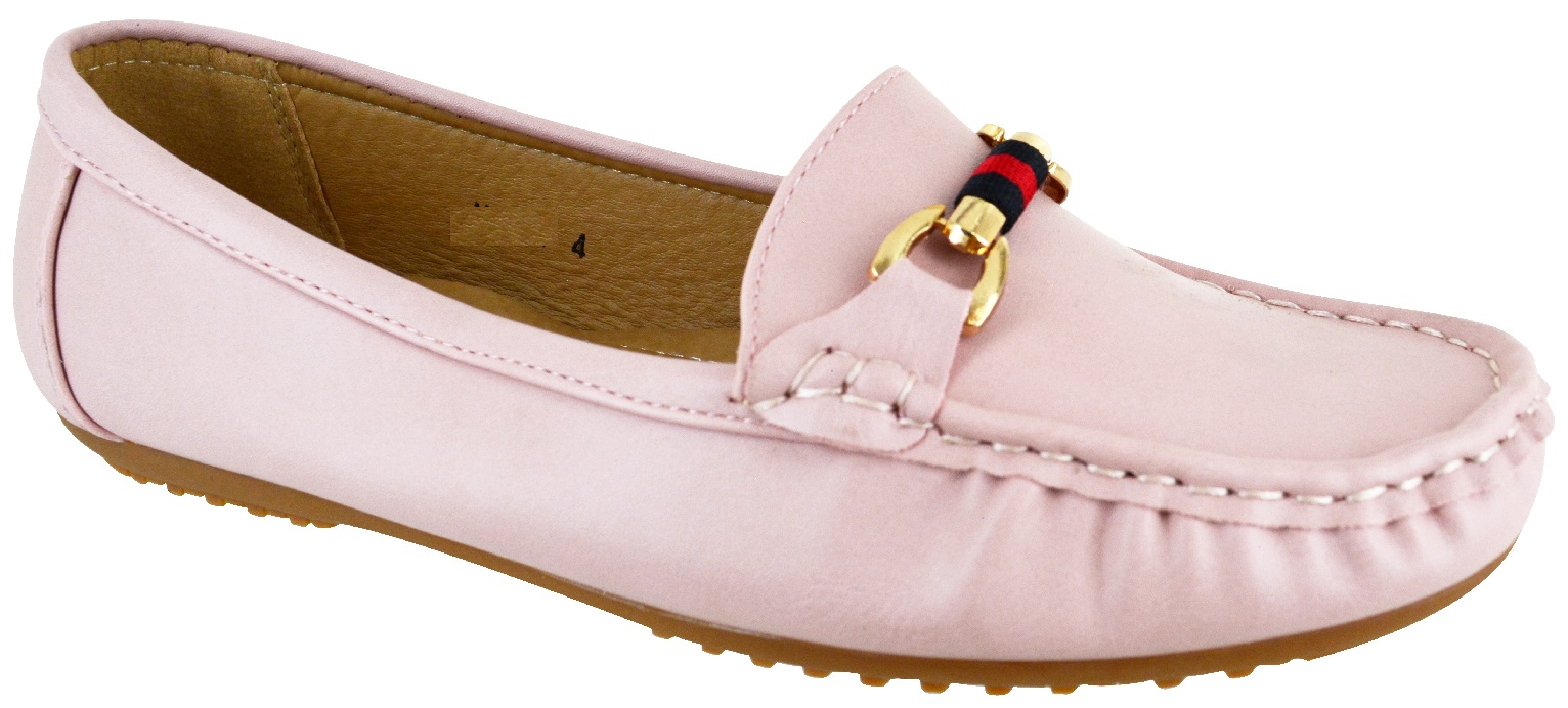 LADIES WOMENS FLAT HEEL BOW COMFORT DESIGNER LOAFER WORK OFFICE PUMP SHOES SIZE 