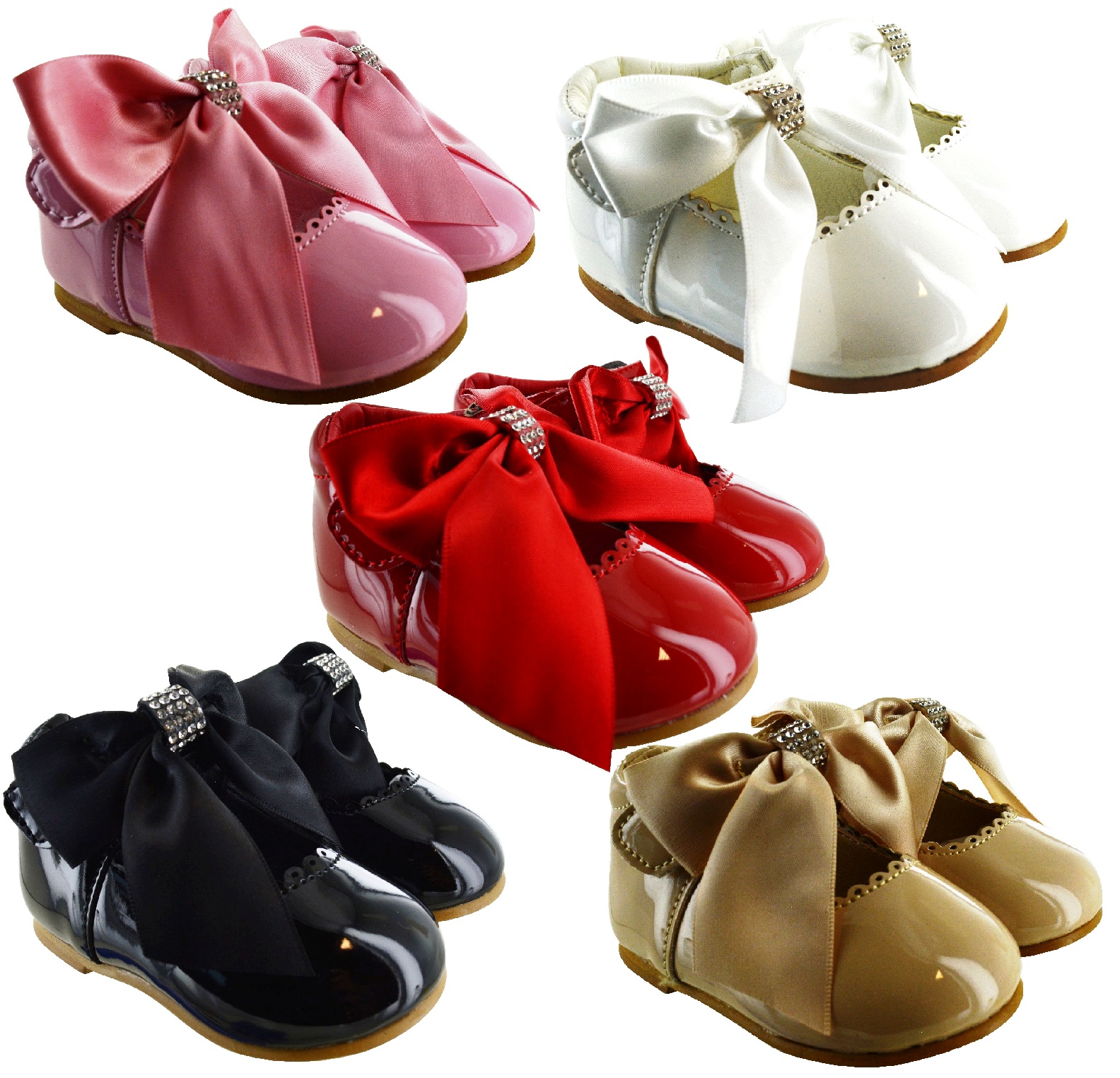 diamante baby shoes