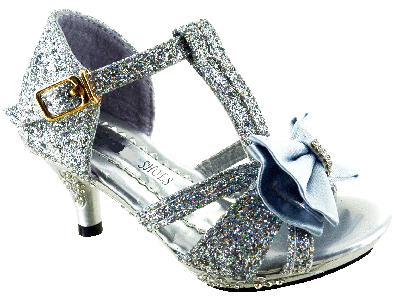 Piatto Per Bambini Festa Party Matrimonio occasionalwear piatto ragazze bambini fiocco scarpe Sz