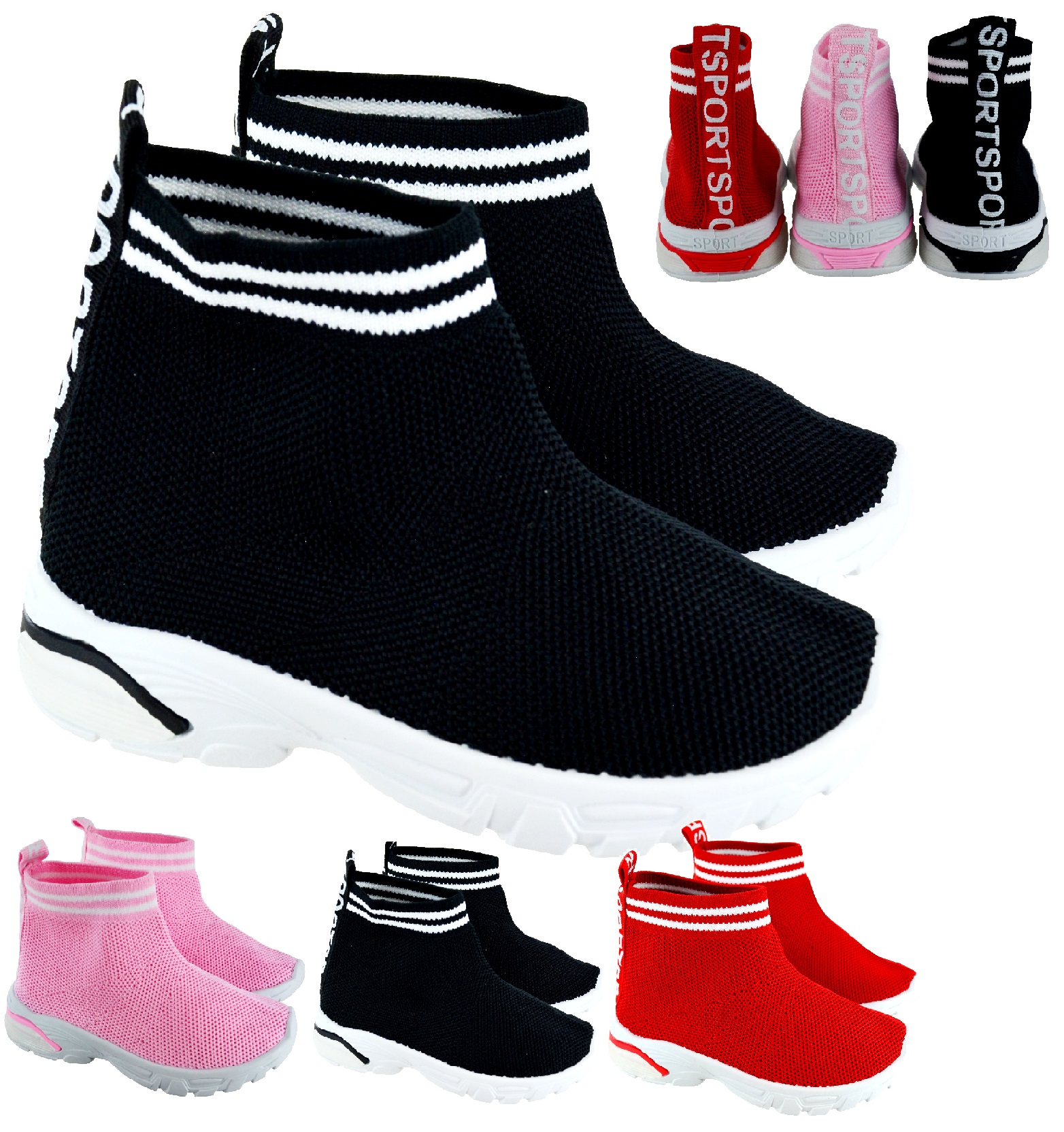 girls sock trainers