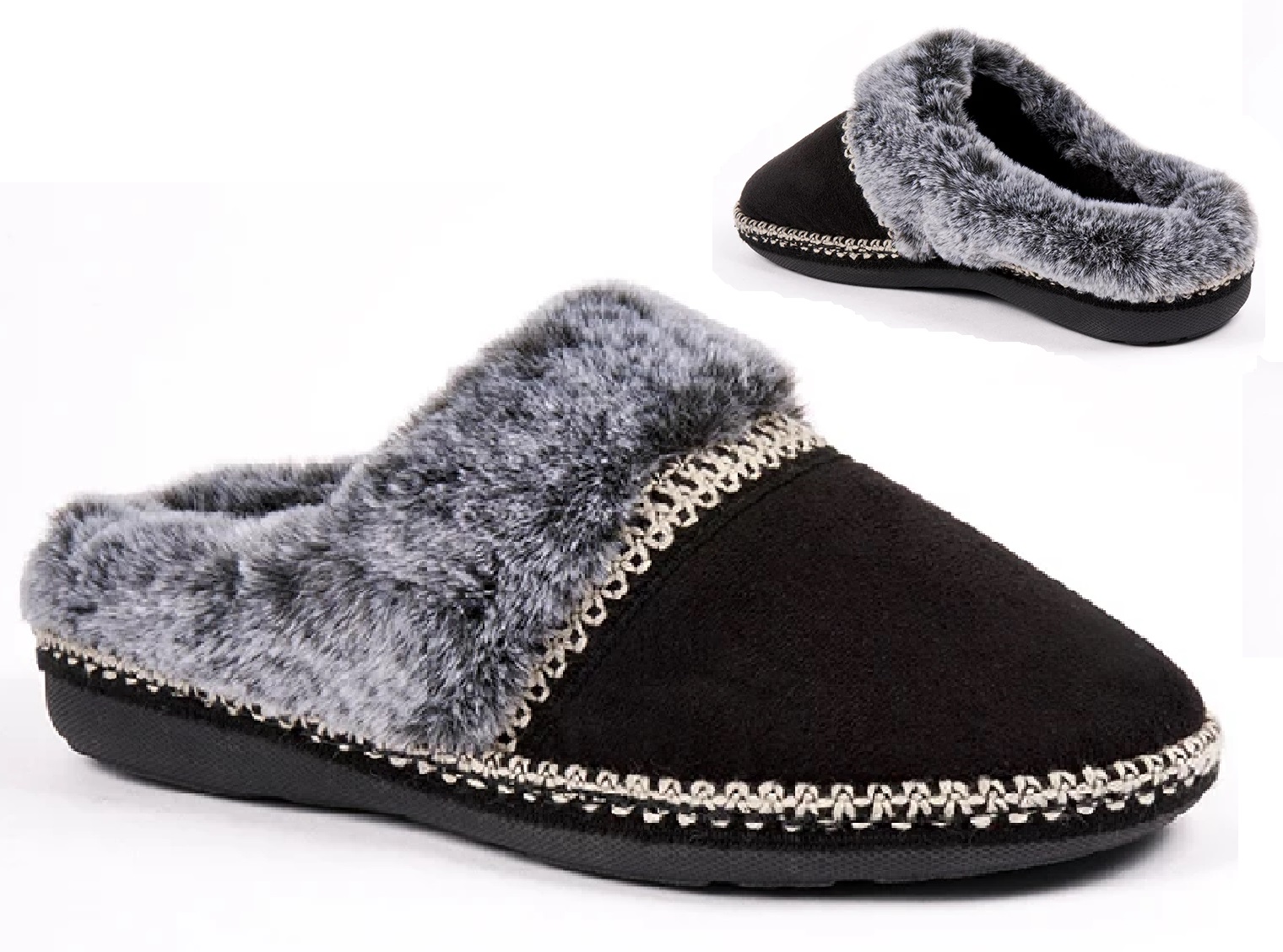 ladies mule slippers hard sole