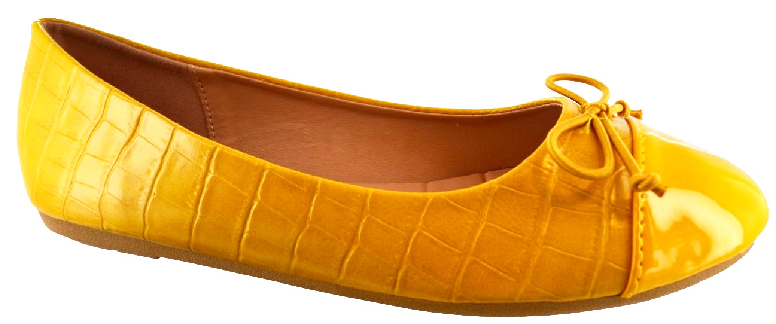 yellow dolly shoes