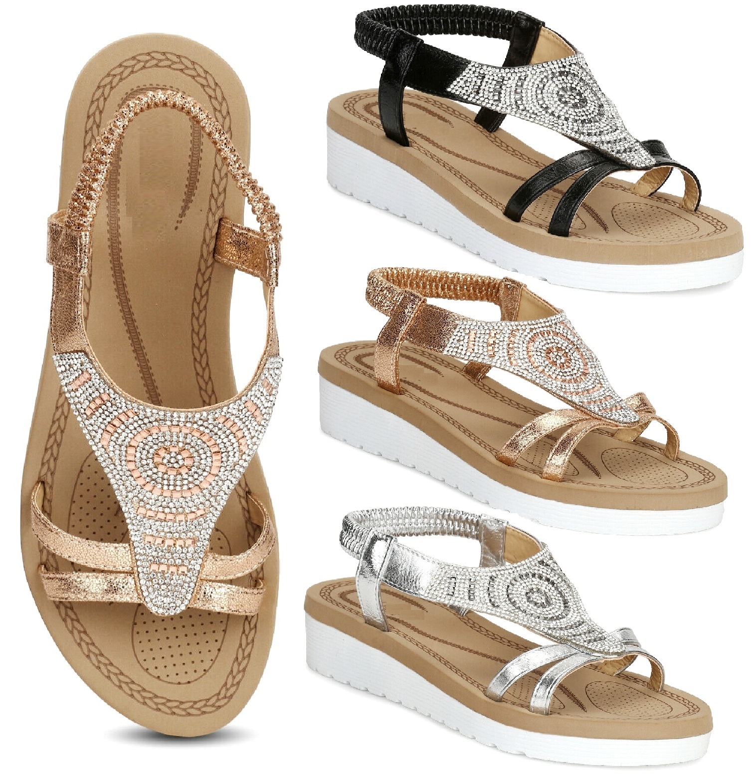 comfy beach sandals