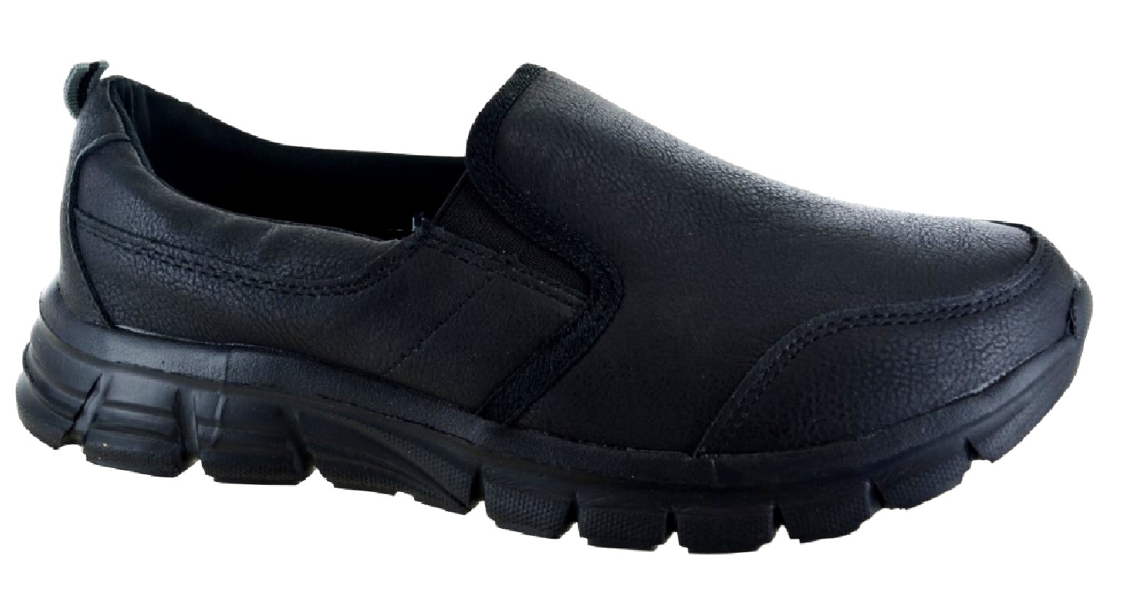 black memory foam shoes ladies