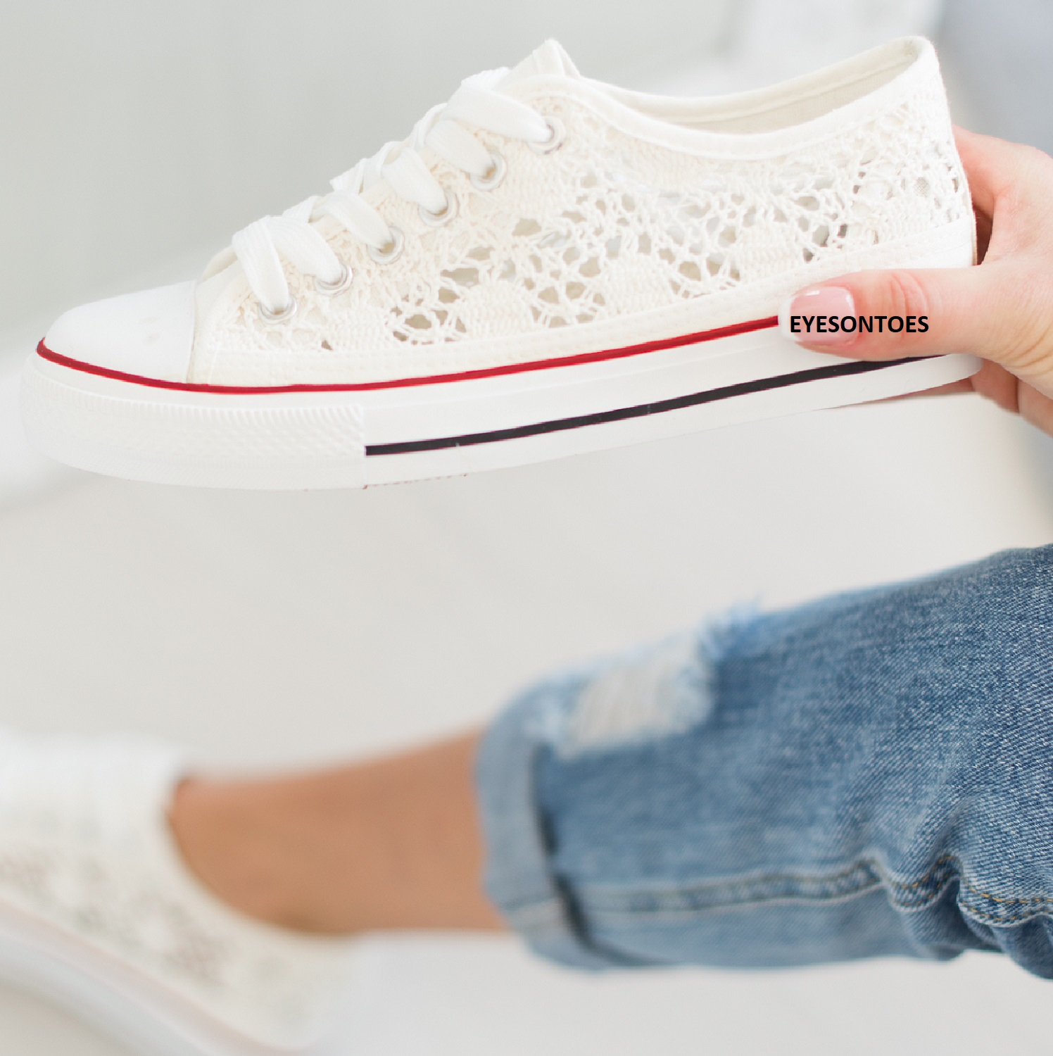 thumbnail 39  - LADIES WOMENS FLAT CANVAS SNEAKERS PUMPS BEACH PLIMSOLLS SUMMER TRAINERS SIZE