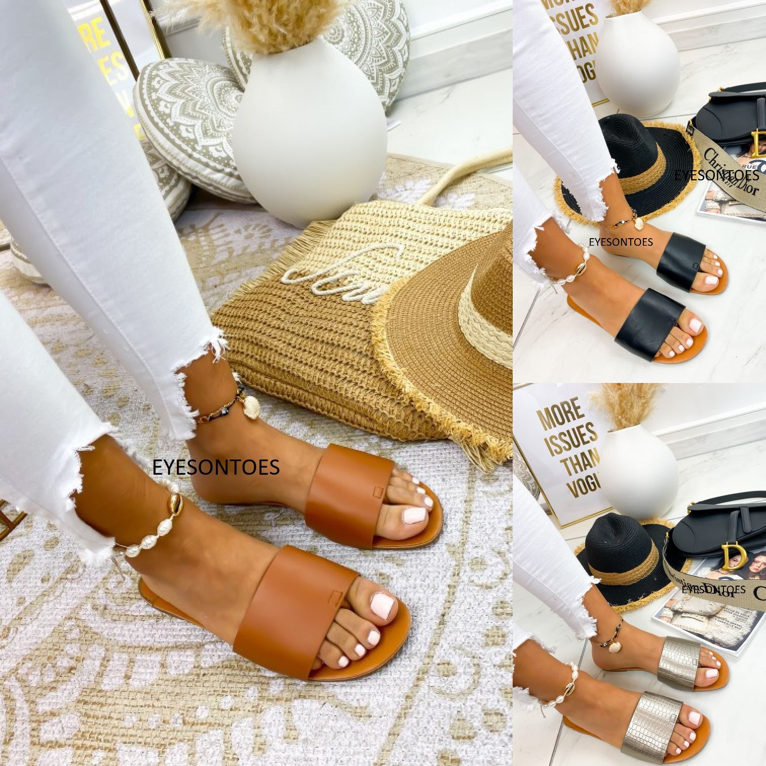 ladies comfy flip flops