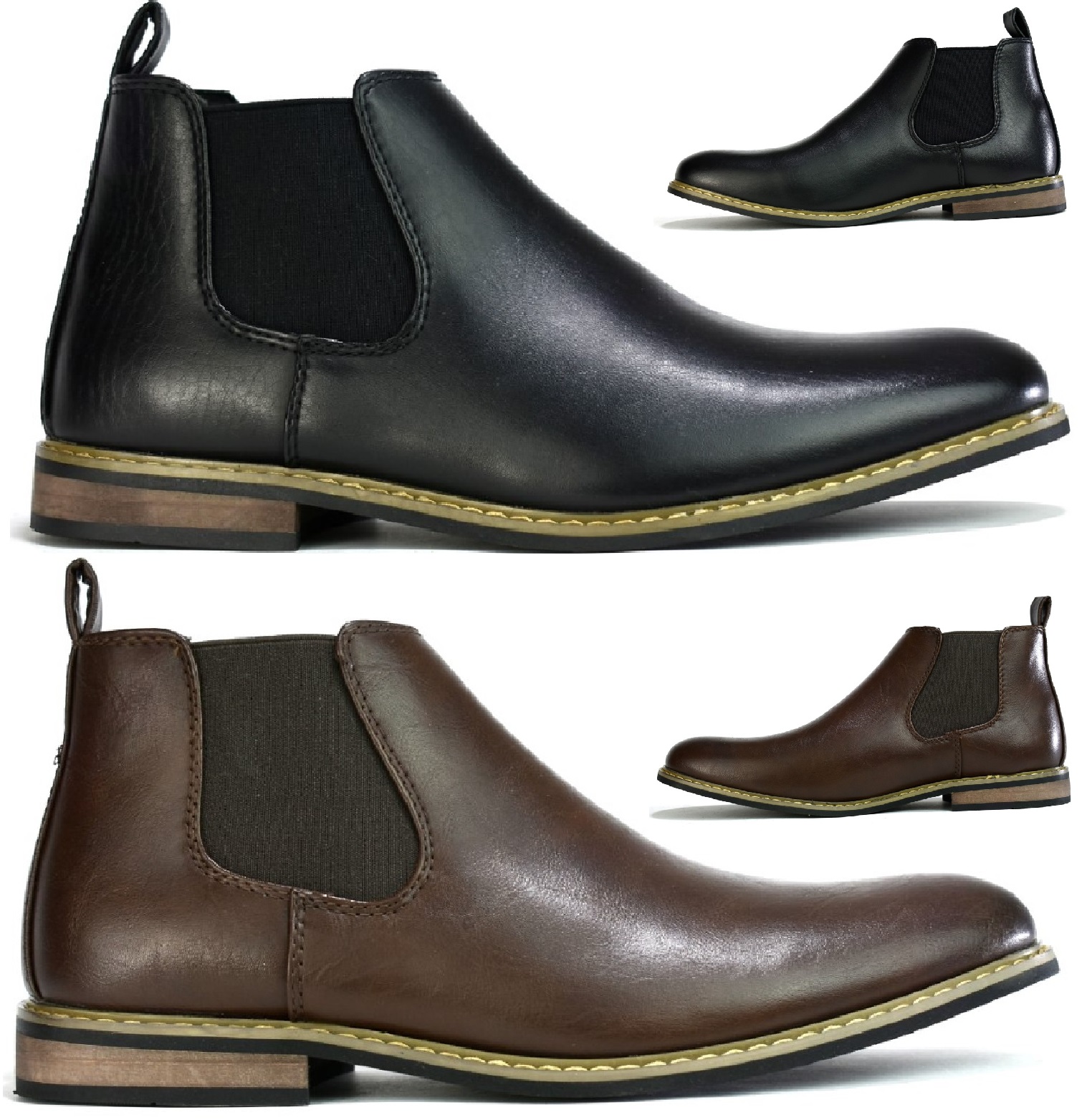 mens smart casual boots