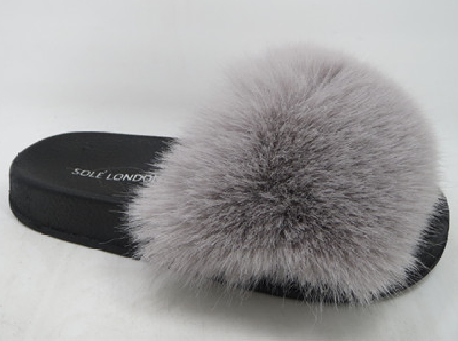 Childrens on sale fur sliders