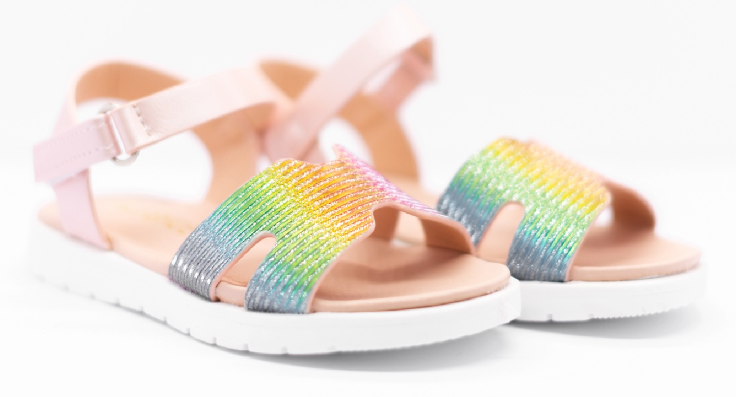NIÑOS NIÑOS NIÑOS NIÑAS BEBÉS TACÓN BAJO CORREA DE PLAYA HOILDAY SANDALIAS ZAPATOS - Imagen 9 de 13